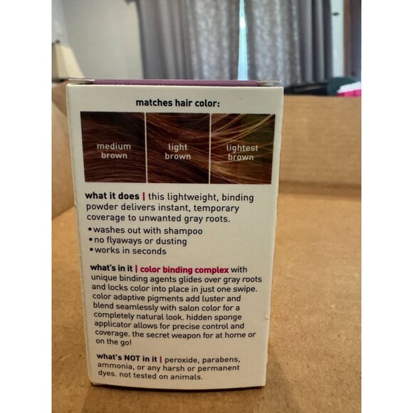 Style Edit Root Touch up, to Cover up Roots and Grays, Medium Brown Hair Color - Picture 4 of 6